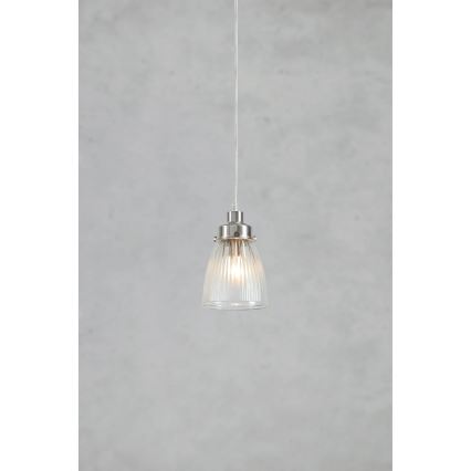 Markslöjd 109009 - Подвесной светильник на тросе BELLIS 1xE14/40W/230V матовый хром