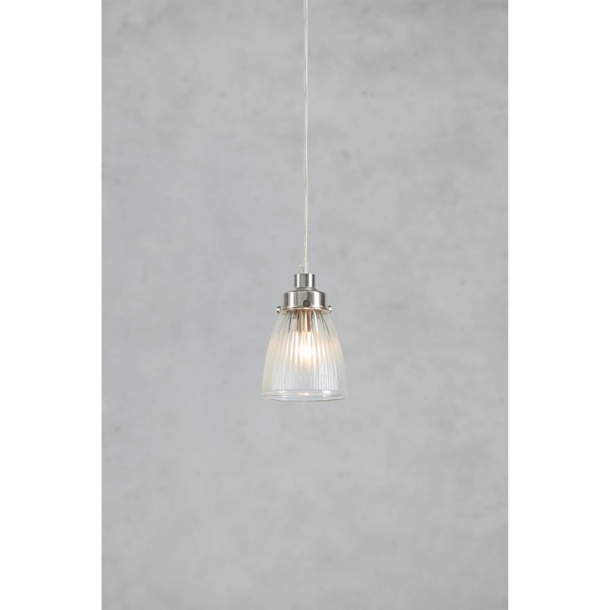 Markslöjd 109009 - Подвесной светильник на тросе BELLIS 1xE14/40W/230V матовый хром