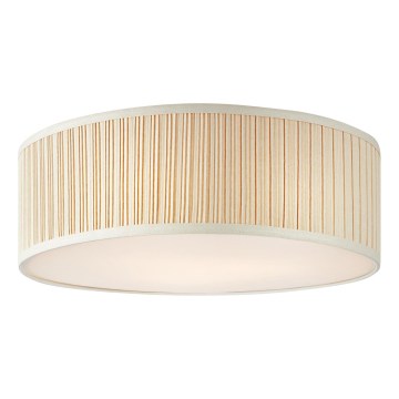 Markslöjd 109133 - Потолочный светильник LUX 3xE27/60W/230V, диаметр 57 см, льняной