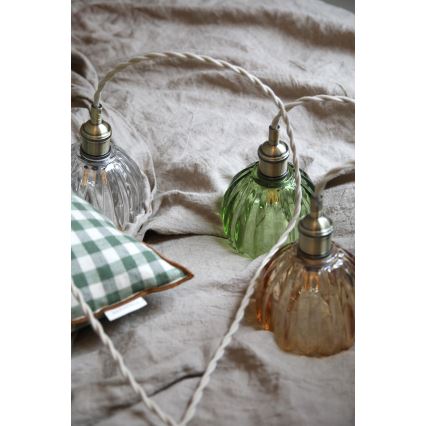 Markslöjd 109137 - Люстра на тросе GOTA 1xE14/40W/230V дымчато-бежевый/латунь