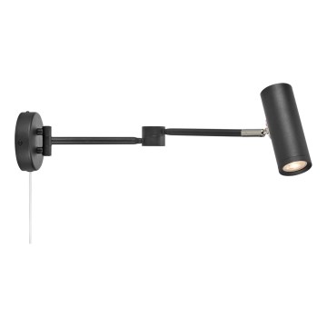 Markslöjd 109181 - Диммируемый светодиодный настенный светильник ARLO LED/4,9W/230V черный