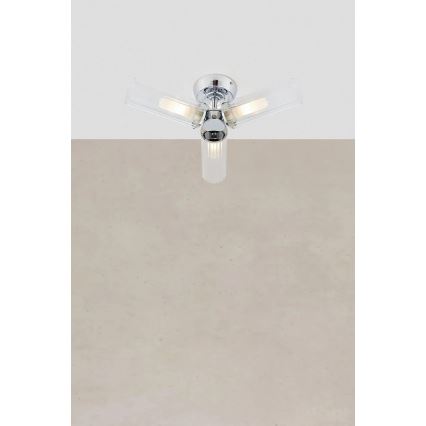 Markslöjd 109237 - Накладний світильник для ванної кімнати RIMINI 3xG9/20W/230V IP44 полірований хром