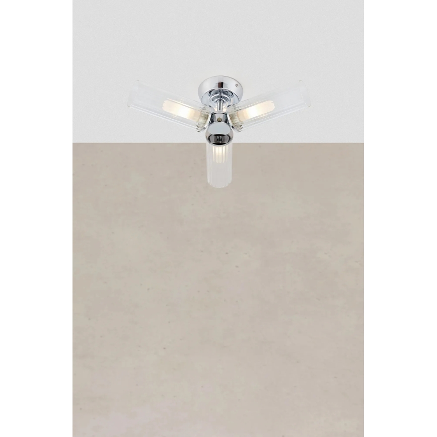 Markslöjd 109237 - Накладний світильник для ванної кімнати RIMINI 3xG9/20W/230V IP44 полірований хром