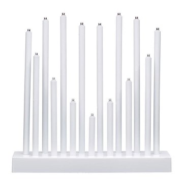 Markslöjd 702639 - Світлодіодний різдвяний підсвічник ROMANS LED/0,9W/3xAA білий