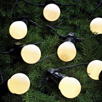 Markslöjd 703180 - LED Різдвяна зовнішня гірлянда DAKKE 10xLED/3,6W/24V IP44 750 см