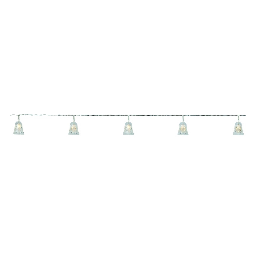 Markslöjd 703237 - LED різдвяна гірлянда BELL 10xLED 2,1 m