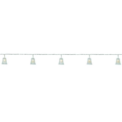 Markslöjd 703237 - Светодиодная рождественская гирлянда BELL 10xLED 2,1 м