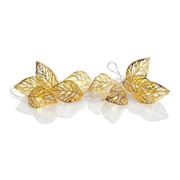 Markslöjd 703859 - Светодиодная декоративная гирлянда LEAF LED/3xAA 1,85 м теплый белый