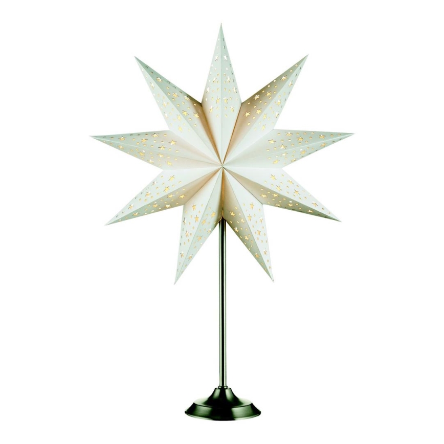 Markslöjd 704116 - Різдвяні прикраси SOLVALLA 1xE14/25W/230V білий 64 cm