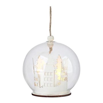 Markslöjd 704324 - LED різдвяна декорація MYREN 1xLED/0,06W/3V село