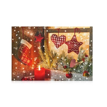 Markslöjd 704359 - Світлодіодне декоративне зображення з підсвічуванням CANVAS LED/0,18W/2xAA