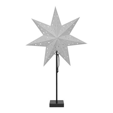 Markslöjd 704455 - Різдвяні прикраси SOLVALLA 1xE14/25W/230V срібний 69 cm