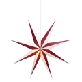 Markslöjd 704523 - Рождественское украшение ALVA 1xE14/25W/230V 75 см красное/белое