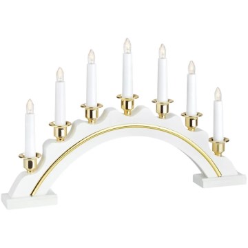 Markslöjd 704768 - LED рождественский подсвечник CELINE LED/1,4W/230V сосна/белый