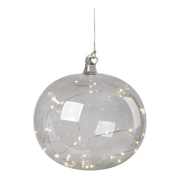 Markslöjd 704863 - LED Різдвяна прикраса LINA 20xLED/0,6W/4,5V сіра