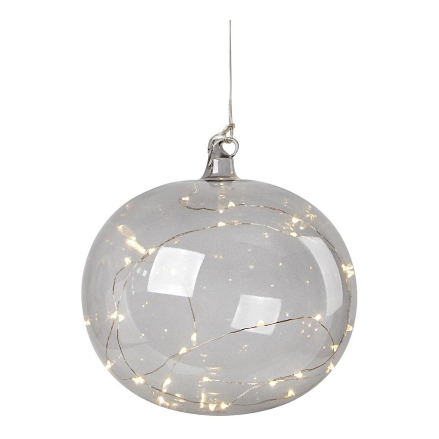Markslöjd 704863 - LED Різдвяна прикраса LINA 20xLED/0,6W/4,5V сіра