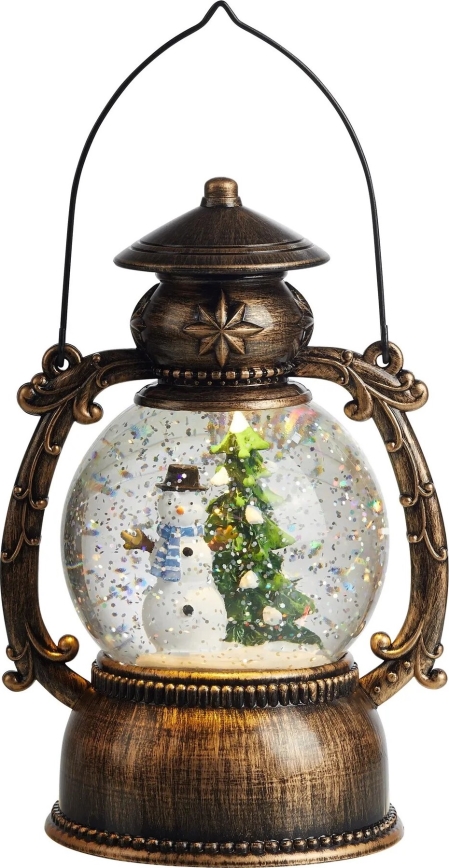 Markslöjd 705053 - LED рождественское украшение LOTHAR LED/0,15W/3xAA бронзовый фонарь