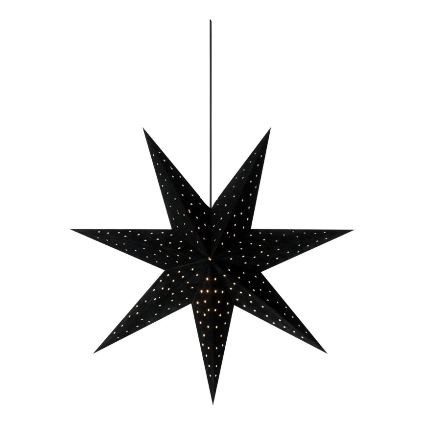 Markslöjd 705143 - Рождественское украшение CLARA 1xE14/25W/230V Ø 45 см чёрное