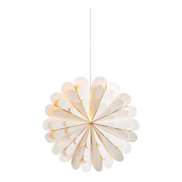 Markslöjd 705306 - Різдвяні прикраси MARIGOLD 1xE14/25W/230V 45 cm білий