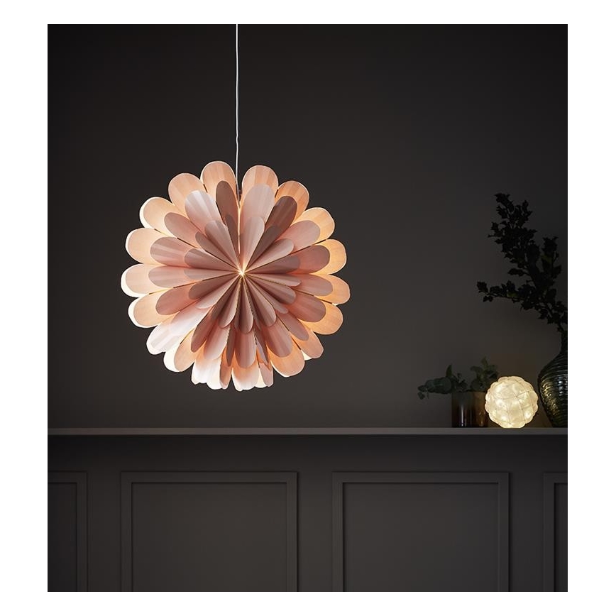 Markslöjd 705307 - Різдвяні прикраси MARIGOLD 1xE14/25W/230V 60 cm рожевий
