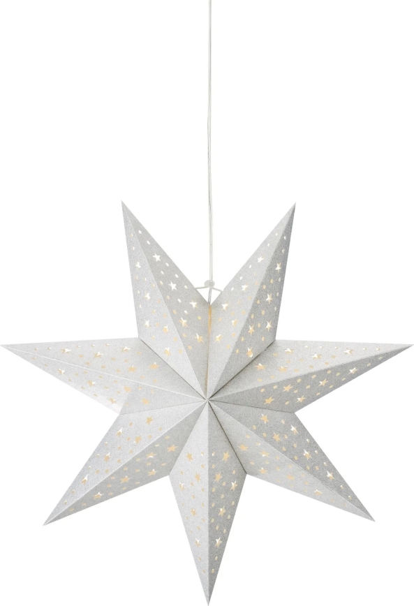 Markslöjd 705612 - Рождественская LED‑декорация BLANK, LED 0,2 Вт / 3×AA, Ø 45 см, серебристая