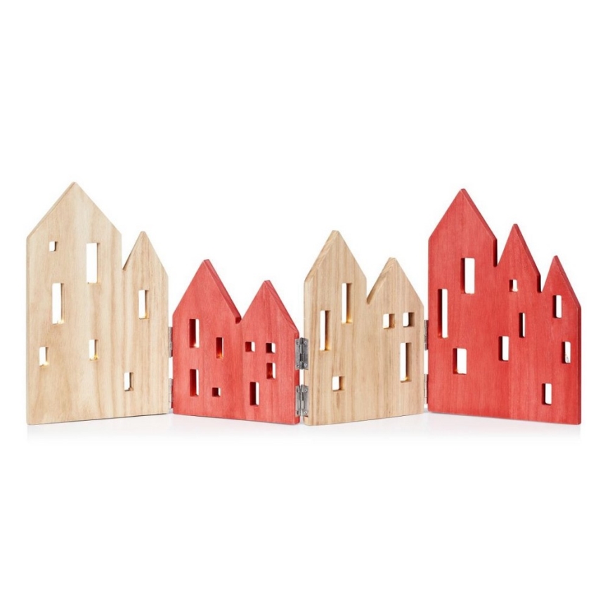 Markslöjd 705743 - Світлодіодна різдвяна прикраса VIEW LED/0,9W/3V дерево/червоний