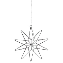 Markslöjd 705749 - Різдвяна LED декорація GLEAM LED/0,6W/3xAA чорний