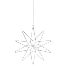 Markslöjd 705750 - Різдвяна LED декорація GLEAM LED/0,6W/3xAA срібний