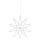 Markslöjd 705750 - Різдвяна LED декорація GLEAM LED/0,6W/3xAA срібний