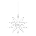 Markslöjd 705750 - Светодиодное рождественское украшение GLEAM LED/0,6W/3xAA серебристый