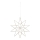 Markslöjd 705751 - Светодиодное рождественское украшение GLEAM LED/0,6W/3xAA золотистый
