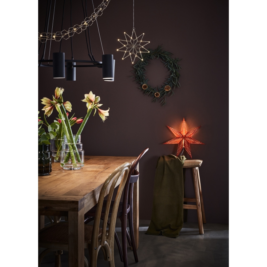 Markslöjd 705751 - Светодиодное рождественское украшение GLEAM LED/0,6W/3xAA золотистый