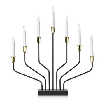 Markslöjd 705758 - Різдвяний свічник BROSA XL 7xE10/3W/230V