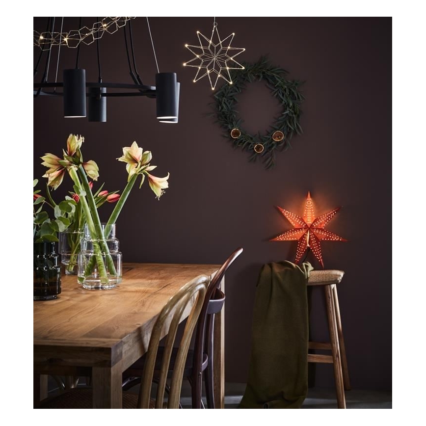 Markslöjd 705758 - Рождественский подсвечник BROSA XL 7xE10/3W/230V