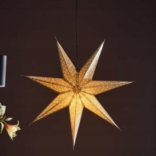 Markslöjd 705790 - Рождественское украшение GLITTER 1xE14/25W/230V диаметр 75 см золотой