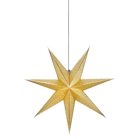Markslöjd 705791 - Рождественское украшение GLITTER 1xE14/25W/230V диаметр 45 см золотой