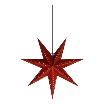 Markslöjd 705807 - Різдвяна прикраса EMBLA 1xE14/6 Вт/230 В, діаметр 45 см, червона