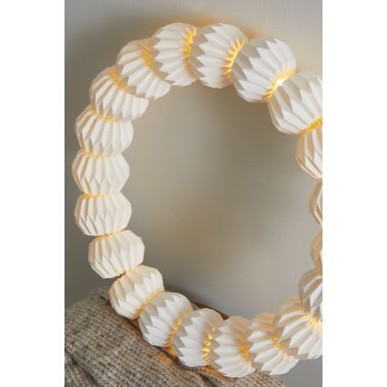 Markslöjd 705814 - Светодиодное рождественское украшение TUBBY LED/0,6W/3xAA белый