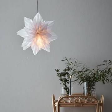 Markslöjd 705836 - Рождественское украшение NEELA 1xE14/25W/230V Ø 43 см белое