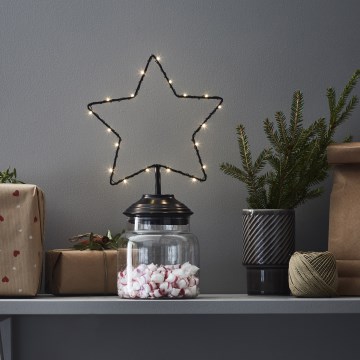 Markslöjd 705854 - Светодиодное рождественское украшение SWEETIE LED/0,45W/3xAA звезда