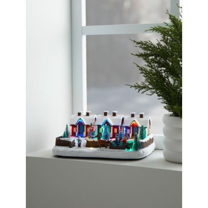 Markslöjd 705901 - Светодиодное рождественское украшение KATTHULT LED/0,51W/4,5V цветной