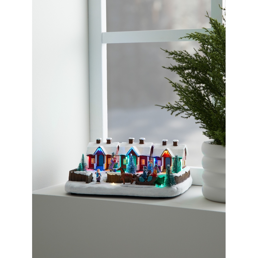 Markslöjd 705901 - Светодиодное рождественское украшение KATTHULT LED/0,51W/4,5V цветной