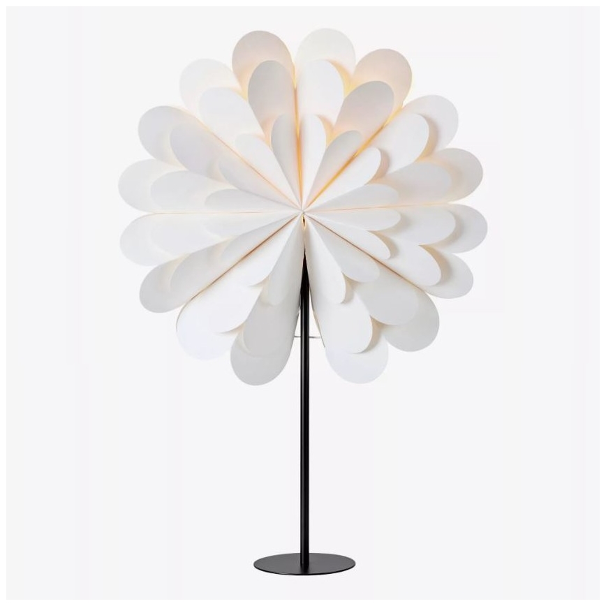 Markslöjd 705946 - Рождественское украшение MARAVILLA 1xE14/25W/230V 68 см белый/черный