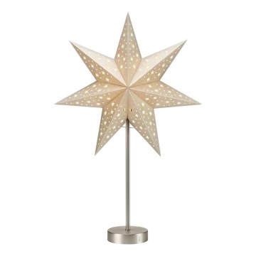 Markslöjd 706053 - LED-різдвяна прикраса MATHILDA LED/0,2W/3xAA 68 cm бежевий/матовий хром