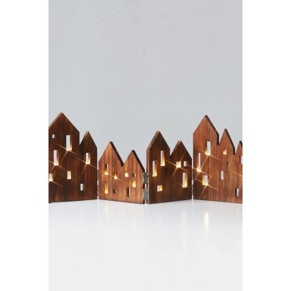 Markslöjd 706212 - LED-різдвяна прикраса VIEW LED/0,9W/230V сосна/коричневий