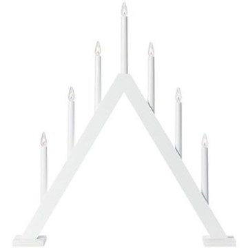 Markslöjd 706225 - Різдвяний свічник ARIELE 7xE10/3W/230V білий