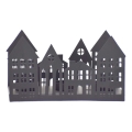 Markslöjd 706364 - LED Різдвяний свічник YORK 3xLED/0,1W/1xCR2032 чорний
