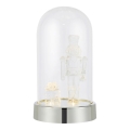 Markslöjd 706526 - LED Різдвяна прикраса ISLA LED/0,12W/3xAA блискучий хром/щелкунчик