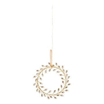 Markslöjd 706558 - LED-різдвяна декорація ARIA LED/3,12W/2xAA золота