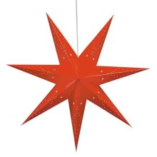 Markslöjd 8101,130 - Різдвяна прикраса SATURNUS 1xE14/25W/230V діаметр 75 см червона